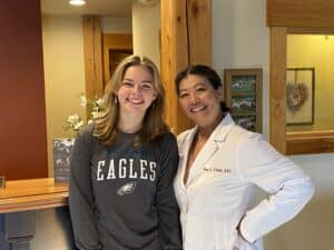Doctor and patient at O'Neill Orthodontics in New Freedom, PA